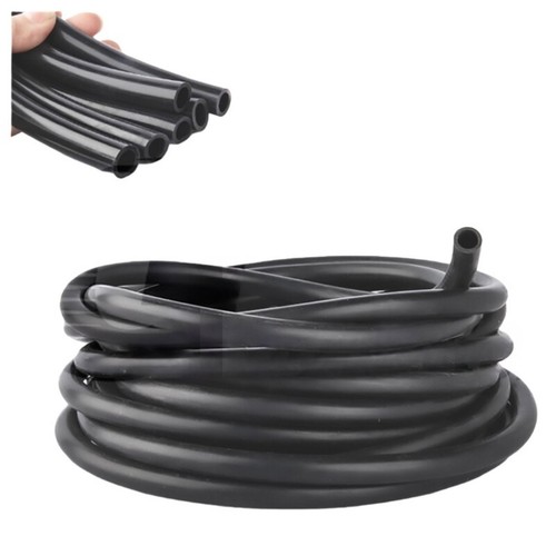 Black food grade silicone tube - food,