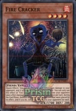 1st ed Fire Cracker super rare AC18-EN007 Yugioh