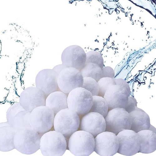 Sand filter balls water - sand,