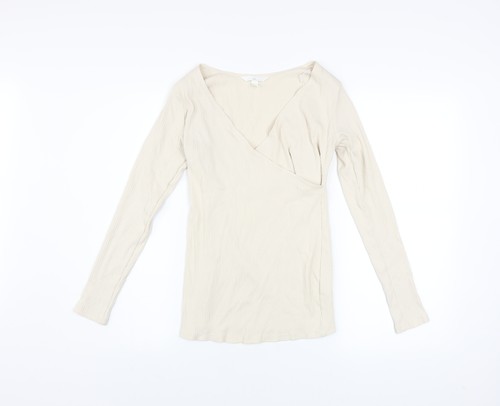 Mama women beige wrap - h&m,