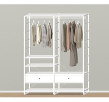 IKEA wardrobe Elvarli white in