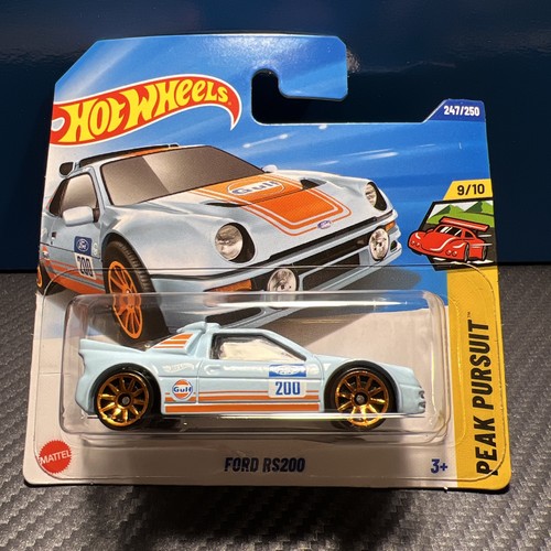 Hot wheels ford rs200 gulf - hot,