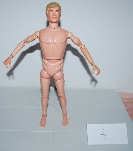 Vintage action man naked - action,