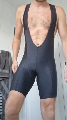 Shiny black bib - shiny,