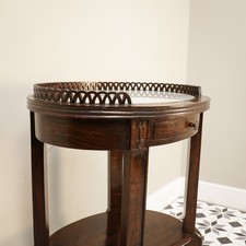 Regency style Marble Top Side Table Hall Table