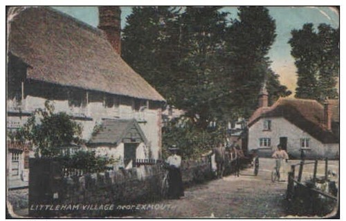 Littleham old village exmouth - old,