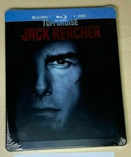 Jack Reacher Blu-Ray DVD Combo Steelbook Brand New Sealed Import French
