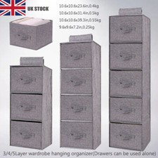 Wardrobe Hanging Storage Shelf