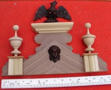 6c (medium) Replacement Vienna wall clock top crown topper