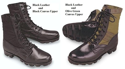 Vintage style jungle military - style,