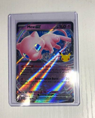 Pokémon tcg mew 011 - mew, ex