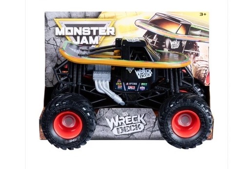 Monster jam tech deck wreck - monster,