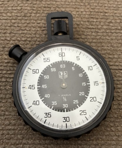 Heuer military stopwatch - military, 7