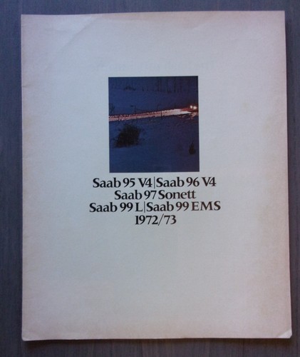 Saab range orig 1972 - saab, uk