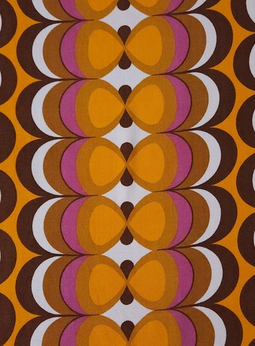 Vintage fabric curtains - vintage,
