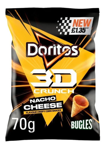Doritos crunch nacho - 3d,