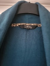 Ladies Teal Boloro Shrug Cardigan Size 10