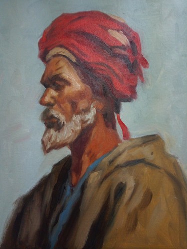 Head arab original - an, oil