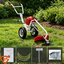 Garden wheeled petrol brush - garden,