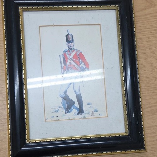 Framed napoleonic british - framed,