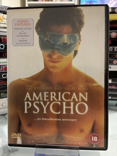 American psycho dvd - american, starring
