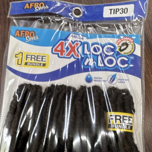 Afro sens locs pre - sens, pre-looped