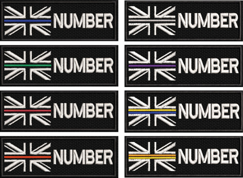 Personalised embroidered thin - embroidered,