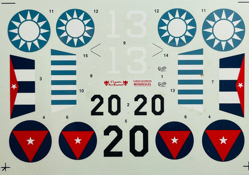 Decals curtiss f11c - |, (hawk