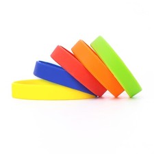 Plain Silicone Wristbands