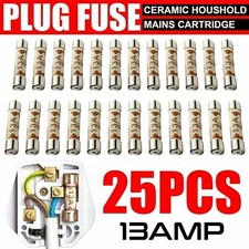 25x 13A Domestic Fuses Plug