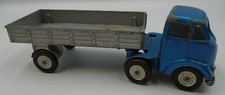 VINTAGE DIECAST METTOY CASTOYS LORRY & TRAILER BLUE/SILVER PLAYWORN PLEASE READ