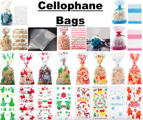 Cellophane christmas halloween - cellophane,