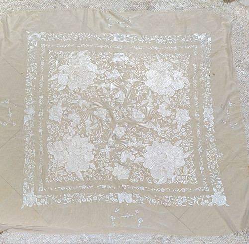 Vintage shawl piano manton - vintage, de