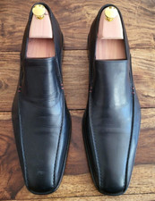 YSL - Mens Black Slip-on Dress Shoes (71077).UK Sz10. Used, Worn 3 Times