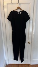 REISS Black Jumpsuit-UK Size