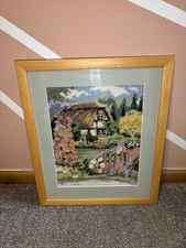 Vintage Framed English Country