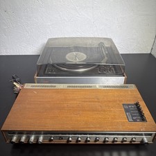 Bush Arena HI-FI Garrard AP76 Record Player & TA2700 Amplifier Receiver READ