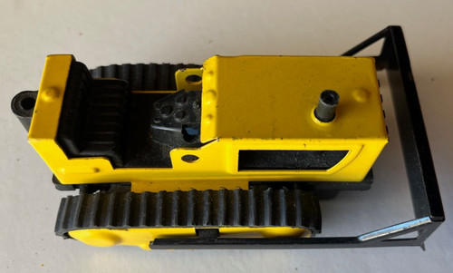 Vintage yellow tonka bulldozer - yellow,