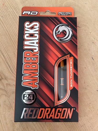 Red dragon amber jack darts - dragon,