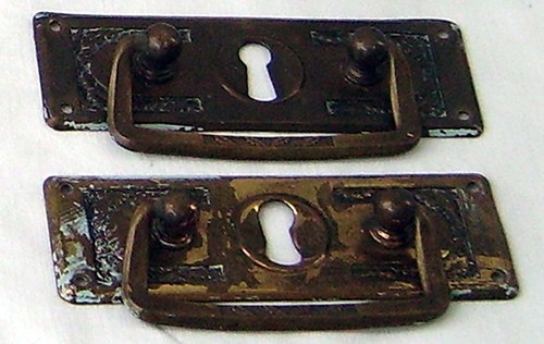 Drawer brass escutcheon - brass,