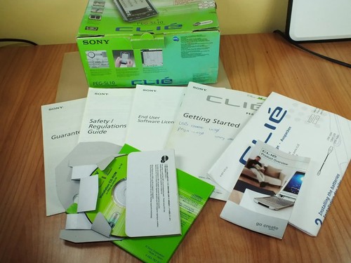 Sony clie peg sl10 vintage - clie,