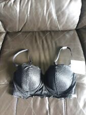 Calvin Klein Bra 34C Wired & Padded Black. New With Tags.