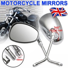 10mm Silver Motorcycle Bike
