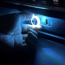 Blue USB LED Car Interior