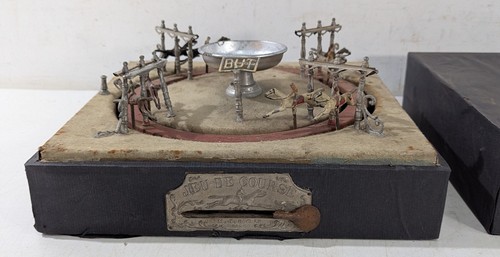 Antique french jeu course - french,