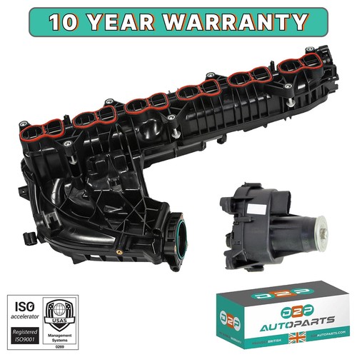 Inlet manifold and swirl flap - and,