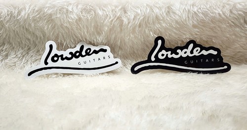 Lowden guitars sticker set - guitars,