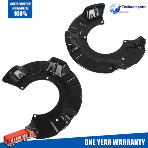 Front brake disc dust - 2x, cover