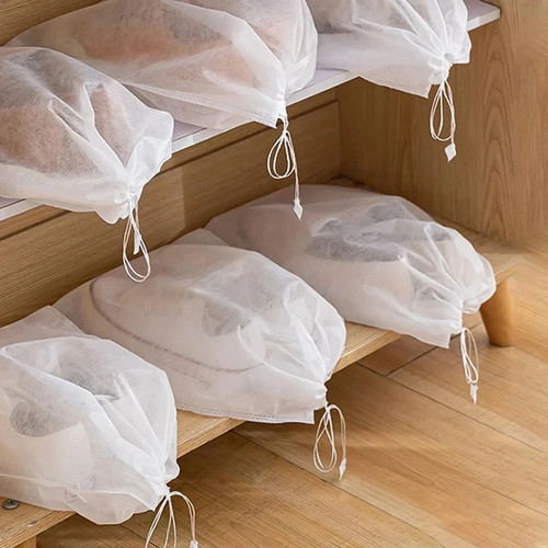 10pcs drawstring shoes - drawstring, bags