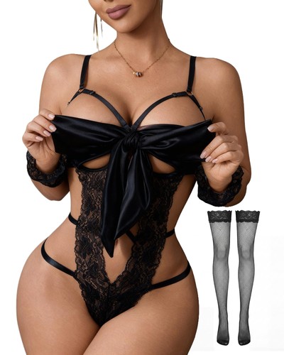 Sexy lingerie for women satin - sexy,